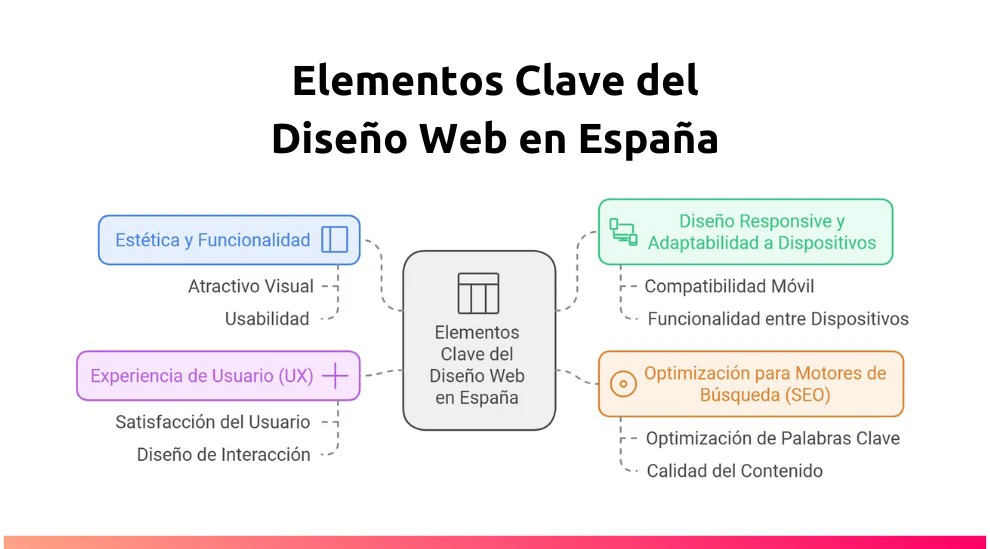 Elementos Clave del Diseño Web en España